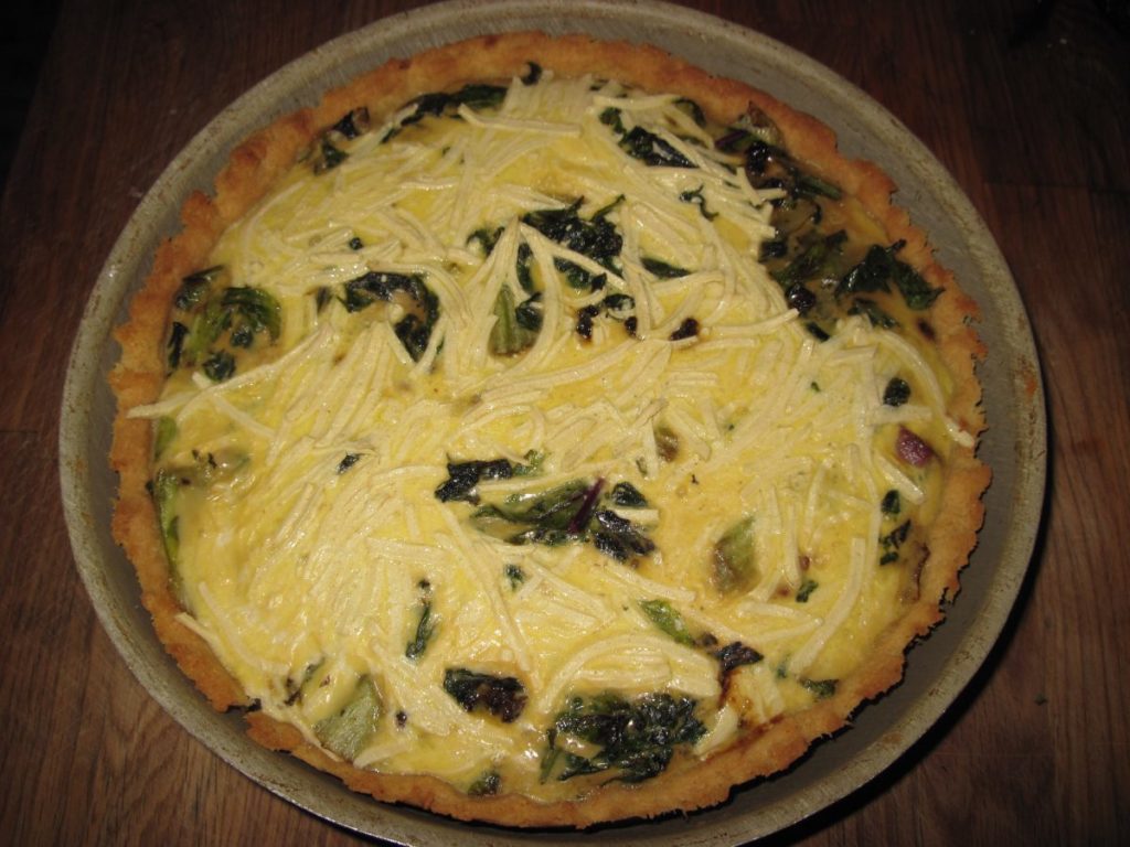 Ask Chef Christy's Tart of Spring Greens